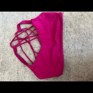 Lululemon pink bra sz. 6